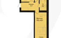 Продажа 2-комнатной квартиры, 63 м² в Астане