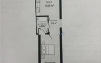 Продажа 1-комнатной квартиры, 38.57 м² в Астане
