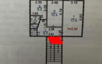 Продажа 2-комнатной квартиры, 44.6 м² в Караганде