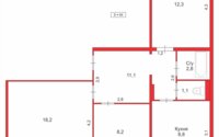 Продажа 3-комнатной квартиры, 67 м² в Караганде - фото 18