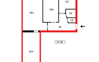 Продажа 3-комнатной квартиры, 58 м² в Темиртау - фото 14