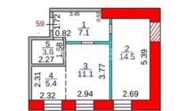 Продажа 2-комнатной квартиры, 42 м² в Караганде - фото 5