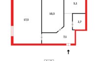 Продажа 2-комнатной квартиры, 43 м² в Караганде - фото 6