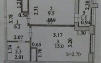 Продажа 1-комнатной квартиры, 36 м² в Астане