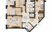 Продажа 4-комнатной квартиры, 111 м² в Астане