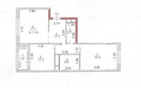 Продажа 2-комнатной квартиры, 65.4 м² в Астане - фото 4