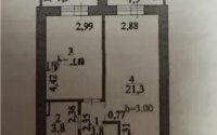 Продажа 1-комнатной квартиры, 45.6 м² в Астане