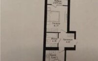 Продажа 2-комнатной квартиры, 47.3 м² в Астане