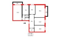 Продажа 5-комнатной квартиры, 98 м² в Абае - фото 9