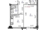 Продажа 1-комнатной квартиры, 44 м² в Алматы - фото 3