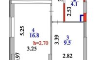 Продажа 1-комнатной квартиры, 41.1 м² в Астане - фото 4