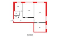 Продажа 3-комнатной квартиры, 54 м² в Темиртау - фото 12