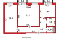 Продажа 2-комнатной квартиры, 69 м² в Караганде - фото 19