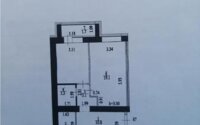 Продажа 1-комнатной квартиры, 53.7 м² в Астане