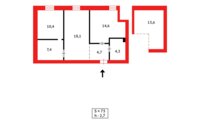 Продажа 2-комнатной квартиры, 73 м² в Астане - фото 7
