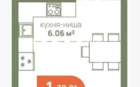 Продажа 1-комнатной квартиры, 32 м² в Алматы