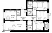Продажа 4-комнатной квартиры, 108 м² в Астане