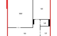 Продажа 2-комнатной квартиры, 41 м² в Караганде - фото 10