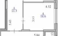 Продажа 2-комнатной квартиры, 65 м² в Астане