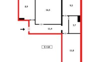 Продажа 3-комнатной квартиры, 65 м² в Караганде - фото 11