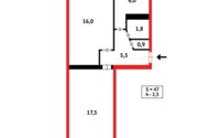 Продажа 2-комнатной квартиры, 47 м² в Караганде - фото 11