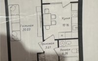 Продажа 1-комнатной квартиры, 40.5 м² в Астане