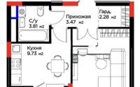 Продажа 1-комнатной квартиры, 36.04 м² в Астане - фото 5