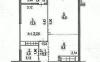 Продажа 2-комнатной квартиры, 50.9 м² в Алматы