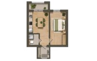 Продажа 1-комнатной квартиры, 39 м² в Караганде