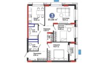 Продажа 3-комнатной квартиры, 81 м² в Астане