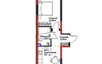 Продажа 2-комнатной квартиры, 46 м² в Алматы
