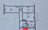 Продажа 3-комнатной квартиры, 52.2 м² в Алматы