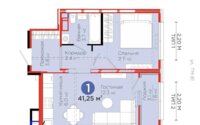 Продажа 2-комнатной квартиры, 41.25 м² в Астане - фото 7