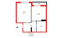 Продажа 1-комнатной квартиры, 45.9 м² в Астане - фото 7
