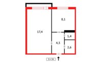 Продажа 1-комнатной квартиры, 34 м² в Темиртау - фото 10