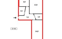 Продажа 2-комнатной квартиры, 44 м² в Темиртау - фото 15