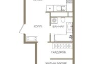 Продажа 2-комнатной квартиры, 58 м² в Алматы