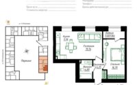 Продажа 2-комнатной квартиры, 54.86 м² в Астане