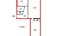 Продажа 2-комнатной квартиры, 44 м² в Темиртау - фото 5