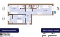 Продажа 3-комнатной квартиры, 68.44 м² в Астане