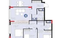 Продажа 4-комнатной квартиры, 105 м² в Астане