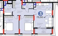 Продажа 3-комнатной квартиры, 70 м² в Астане
