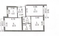 Продажа 3-комнатной квартиры, 63 м² в Караганде - фото 18