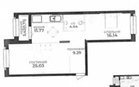 Продажа 2-комнатной квартиры, 68.38 м² в Астане - фото 6