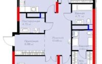Продажа 3-комнатной квартиры, 119.4 м² в Астане