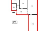 Продажа 3-комнатной квартиры, 57 м² в Караганде - фото 14