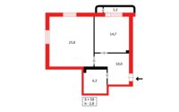 Продажа 1-комнатной квартиры, 57.9 м² в Астане - фото 12