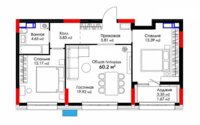 Продажа 3-комнатной квартиры, 60.2 м² в Астане - фото 4