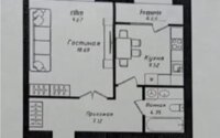 Продажа 1-комнатной квартиры, 42 м² в Астане