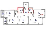 Продажа 4-комнатной квартиры, 116 м² в Астане